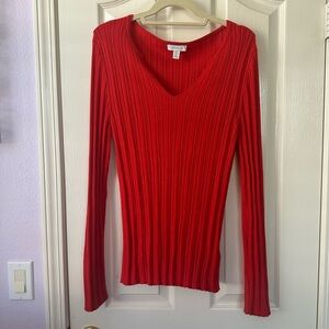 Topshop pleated sweater size XL